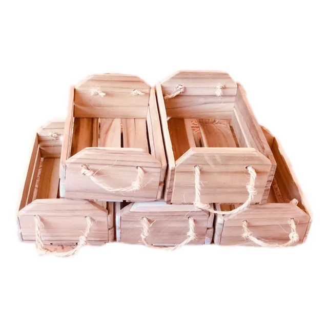 Caja Madera, Huacal En Teca