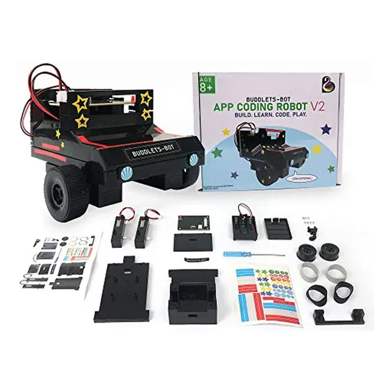 Kit De Robot Buddlets-bot Para Niños De 8-12 Años - Coche Ro