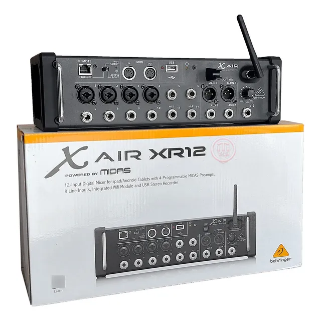 Behringer Xr12 - Mezcladora Digital Para Rack