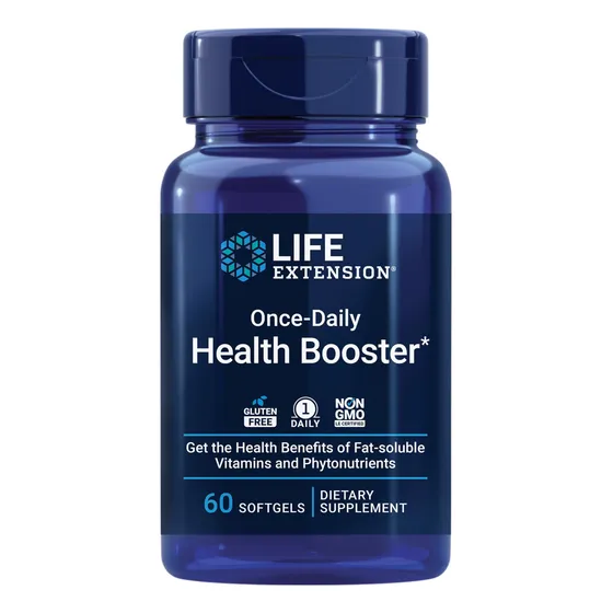 Health Booster Life Extension Una Vez Al Día Con Vitaminas Y