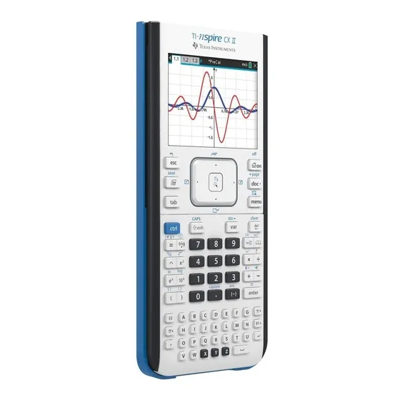Calculadora Gráfica Texas Ti-nspire Cx Ii A Color Blanca