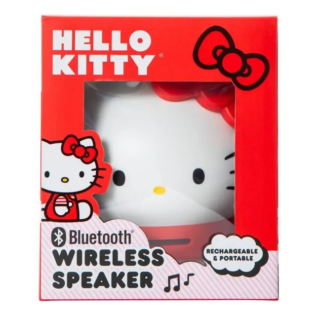 Altavoz Inalámbrico Bluetooth Hello Kitty Bocina Rojo