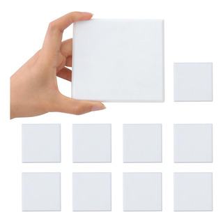 Protector De Pared Autoadhesivo Cuadrado 10 Unidades 10cm Protector De Pared Autoadhesivo Cuadrado 10 Unidades 10cm