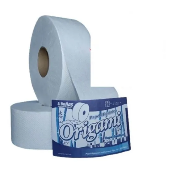 Papel Higiénico Origami 9 Pulgadas 1x4x200mts Doble Hoja