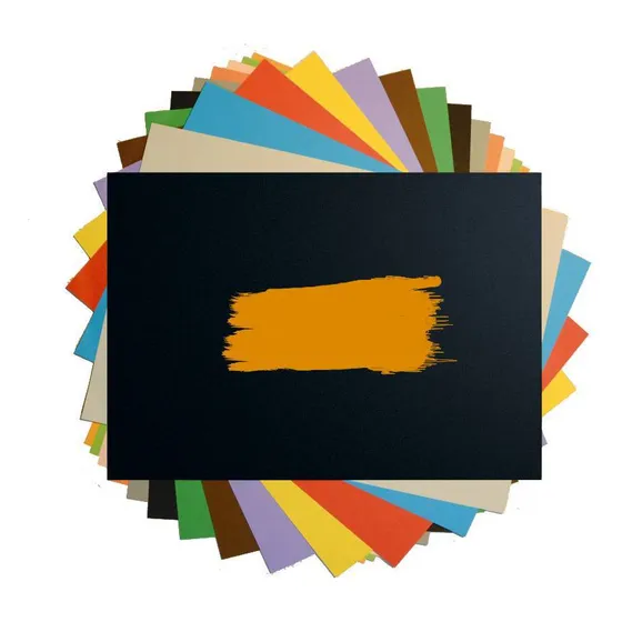 Hojas Cartulina Color En Pasta A3 X 10u - Art Nature 200grs