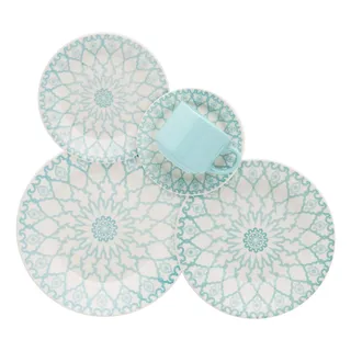 Aparelho De Jantar Oxford Cerùmica Mandala 30 Pç Cor Estampado Aparelho De Jantar Oxford Cerùmica Mandala 30 Pç Cor Estampado