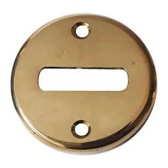 Bocallave Biselada Redondo Bronce Pulido 48 Mm X Unidad