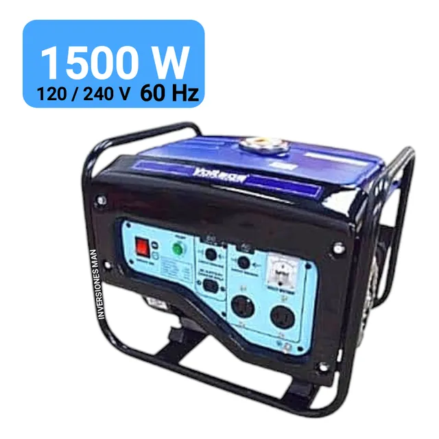 Generador 1500 Watts 120 / 240 Voltios Nuevo Envio Gratis