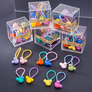 Ligas Para Cabello Estilo Coreano Niños Animalitos Corazón Ligas Para Cabello Estilo Coreano Niños Animalitos Corazón