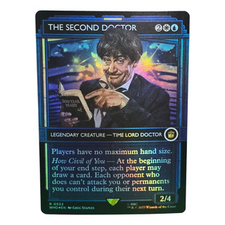 The Second Doctor Showcase Foil Magic The Gathering Inglés The Second Doctor Showcase Foil Magic The Gathering Inglés
