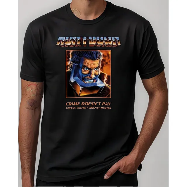 Huntdown Airbrush Edition Playeras Hombre Ropa Verano Camisa