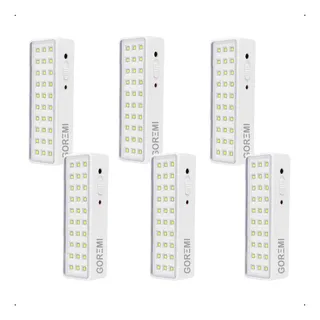 APOLLO6 Luminária Emergência Lâmpada 30 Leds Recarregável Bivolt Bra