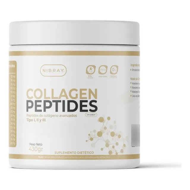 Collagen Peptides Unflavored Nibray 43 Servings