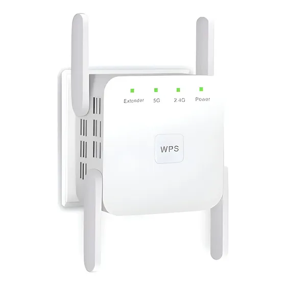 Repetidor Wifi 5g 2.4g Fácil Instalación Compatibilidad 100