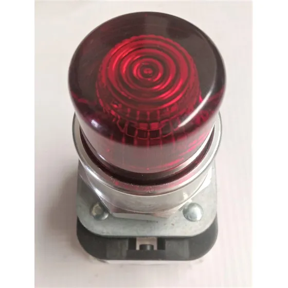 Allen Bradley 800tc-qbh10r Pulsador Iluminado, 120v, Rojo