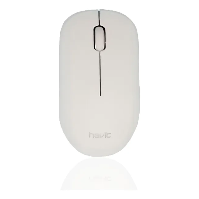 Mouse Inalambrico Havit Ms66gt Blanco/celeste