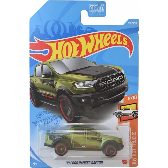 Hot Wheels Camioneta 19 Ford Ranger Raptor + Obsequio