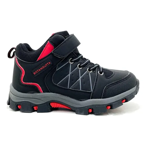 Zapatilla Botita Trekking Chicos Cordones Botanguita Alpine