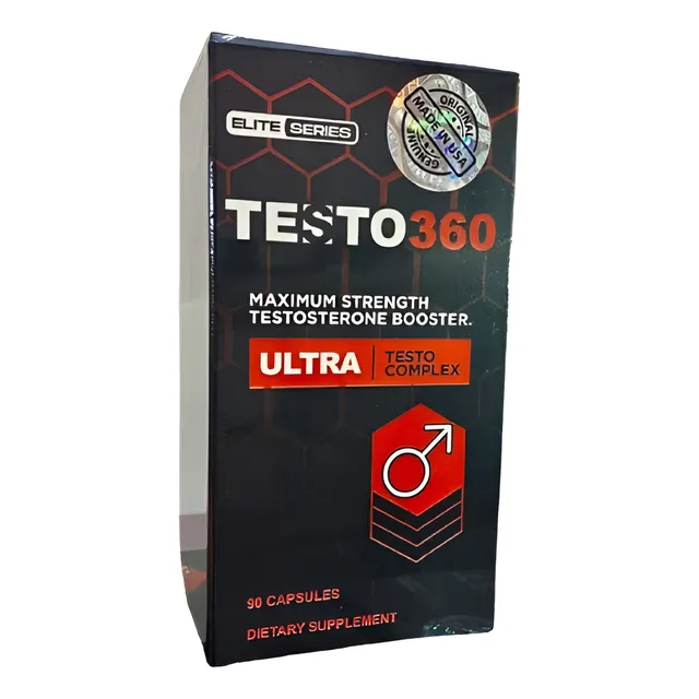 Testo 360 Black ! Imp Usa ! Promo Unica X3 Frascos