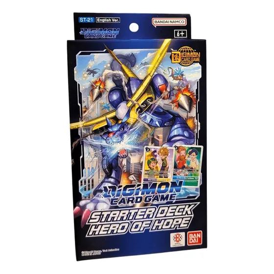 Digimon Card Game Starter Deck Hero Of Hopet St-21 Idioma Inglés Hero Of Hope