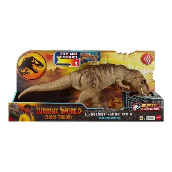 Tyrannosaurus Rex Jurassic World Mattel Chaos Theory