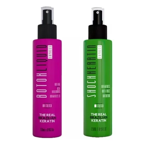 Combo 1 Botox + 1 Keratin Express The Real Brazilian X250cm3