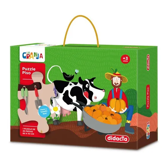 Didacta Puzzle Piso Granero La Granja