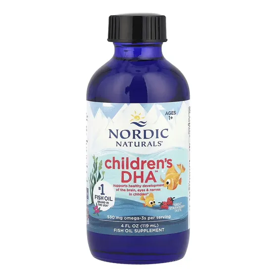 Nordic Naturals Dha Omega 3 Líquido Frutilla Niños 119 Ml