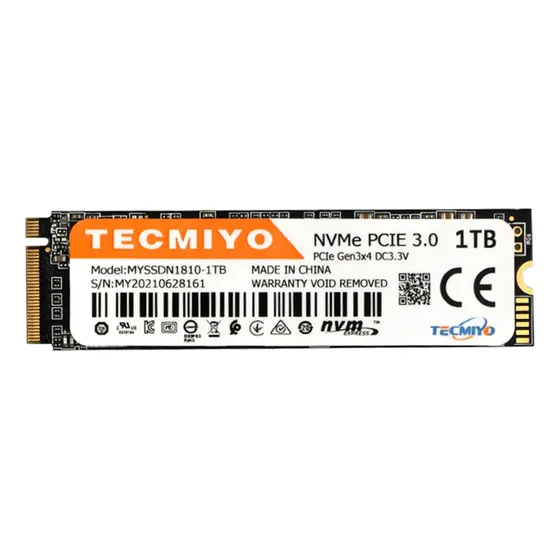 Disco Ssd 1 tb Tecmiyo Nvme Pcie 30 Alta Velocidad amplia compatibilidad