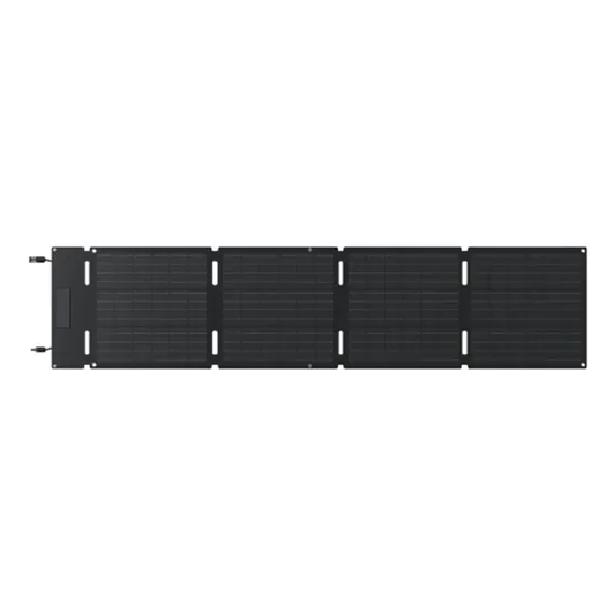 Panel solar portátil Ecoflow de 60 W, panel fotovoltaico, voltaje máximo del sistema: 25,6 V