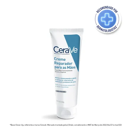 Cerave Creme Reparador Para As Mãos 100g