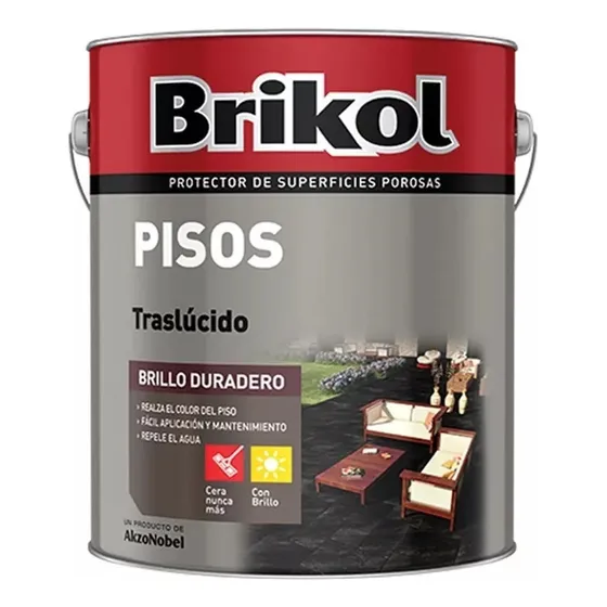 Brikol Pisos Traslucido Brillo Duradero 4l - Davinci