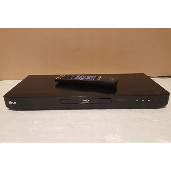 Blu Ray Player Lg | Mod. Bd550 Controle Remoto + Cabo Hdmi ) Preto