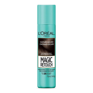 L'oreal Magic Retouch Tintura En Spray Castaño Oscuro 75ml L'oreal Magic Retouch Tintura En Spray Castaño Oscuro 75ml