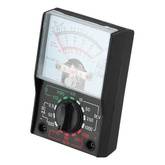 Multímetro Analógico Resistance Dc/ac 1000v