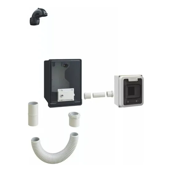 Genrod 101229-2 Kit Caja Medidor Pilar Monofásico sin caño de bajada