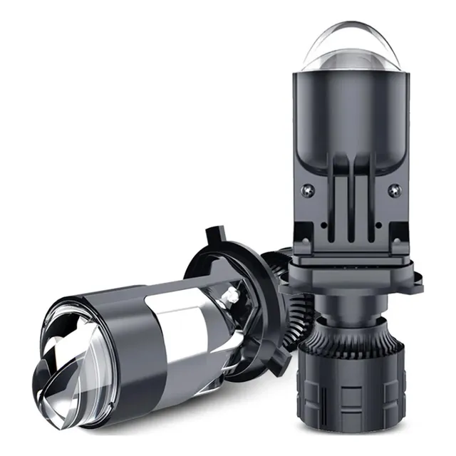 Kit Lamparas Led H4 40w Ac/dc 12-30v 4000 Lumens Con Lupa
