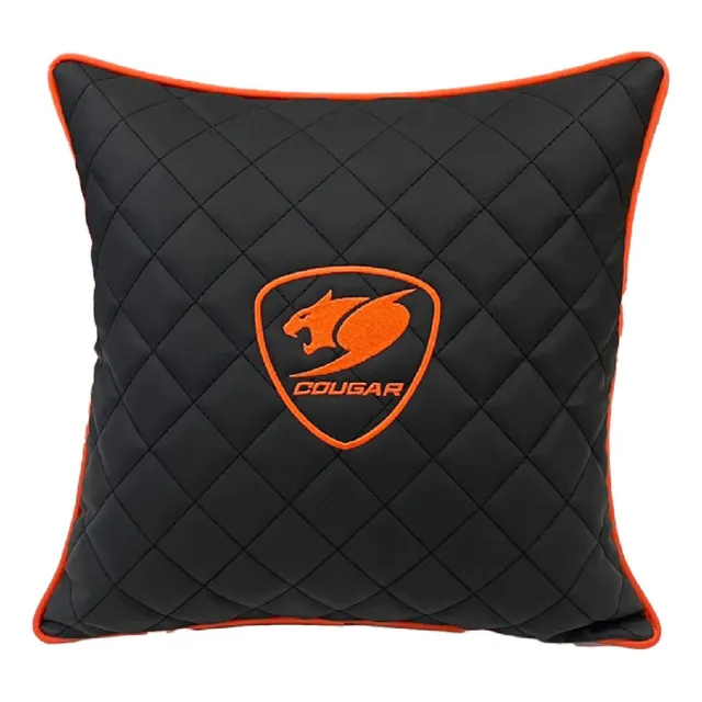 Almohadón Cougar Lander Cushion Para Silla Gamer Negro