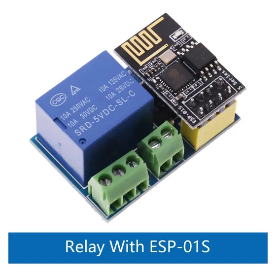 Kit Esp01 Y Modulo Rele Domotica Wifi Esp-01 Arduino Serial