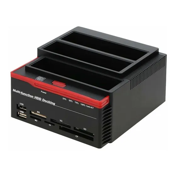 Penchen Base Disco Duro Multifuncional 2.5 3.5  Idesata Usb