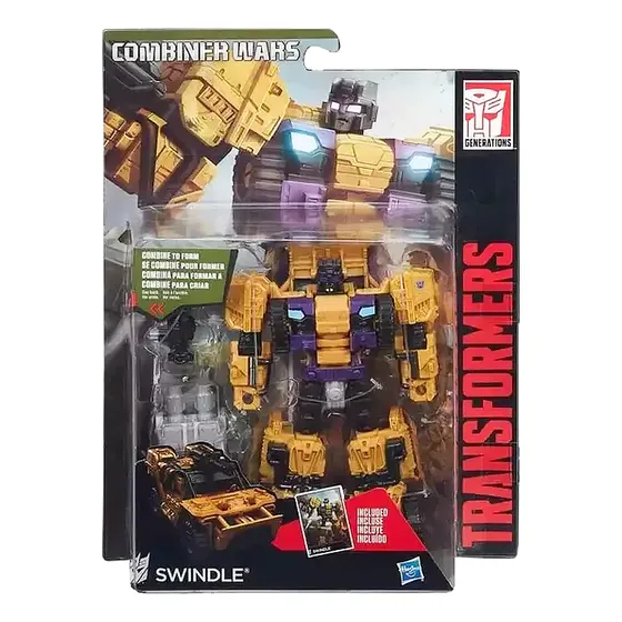 Boneco Transformers Generations Combiner Wars Swindle