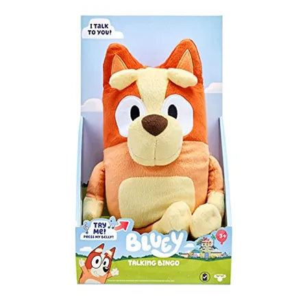 Bluey - Peluche De Bingo Parlante De 12 - Interactivo - Cant