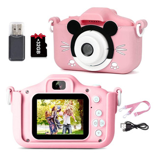Cámara Digital Deportiva De 2 In Para Niños, De 1080p Y 32gb Cámara Digital Deportiva De 2 In Para Niños, De 1080p Y 32gb