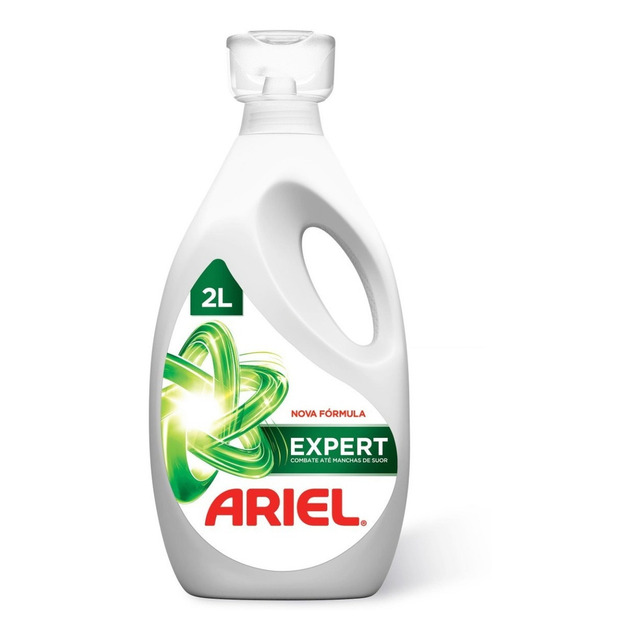 Lava-roupas Concentrado Ariel Expert Frasco 2l Lava-roupas Concentrado Ariel Expert Frasco 2l