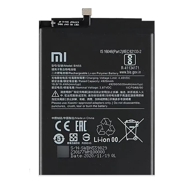Bateria Xiaomi Redmi Note 9 Pro Tienda Fisica Sellada Nueva