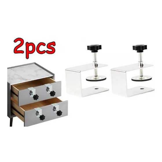Abrazaderas De Instalación Frontal De Cajón I De 2 Piezas