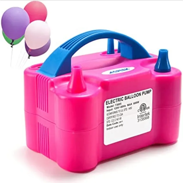 Inflador De Globos Semiautomatica Elettrico Para Fiestas 