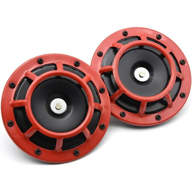 Corneta Pito Claxon Sonido Toyota Rojo Alta Frecuencia