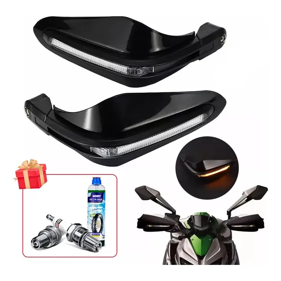Cubre Levas Led C/ Cruce Moto Universal Varios Colores