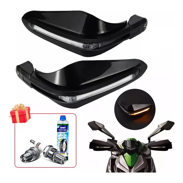 Cubre Levas Led C/ Cruce Moto Universal Varios Colores